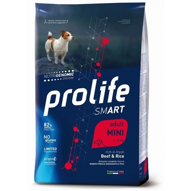 PROLIFE ADULT MINI BEEF & RICE 7 KG