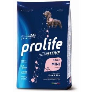 PROLIFE DOG SENS. ADULT PORK & RICE - MINI KG.7