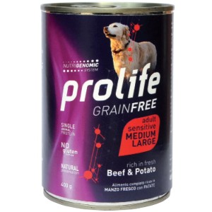 PROLIFE DOG ADULT SENS. BEEF & POTATO - MEDIUM/LARGE GR. 400