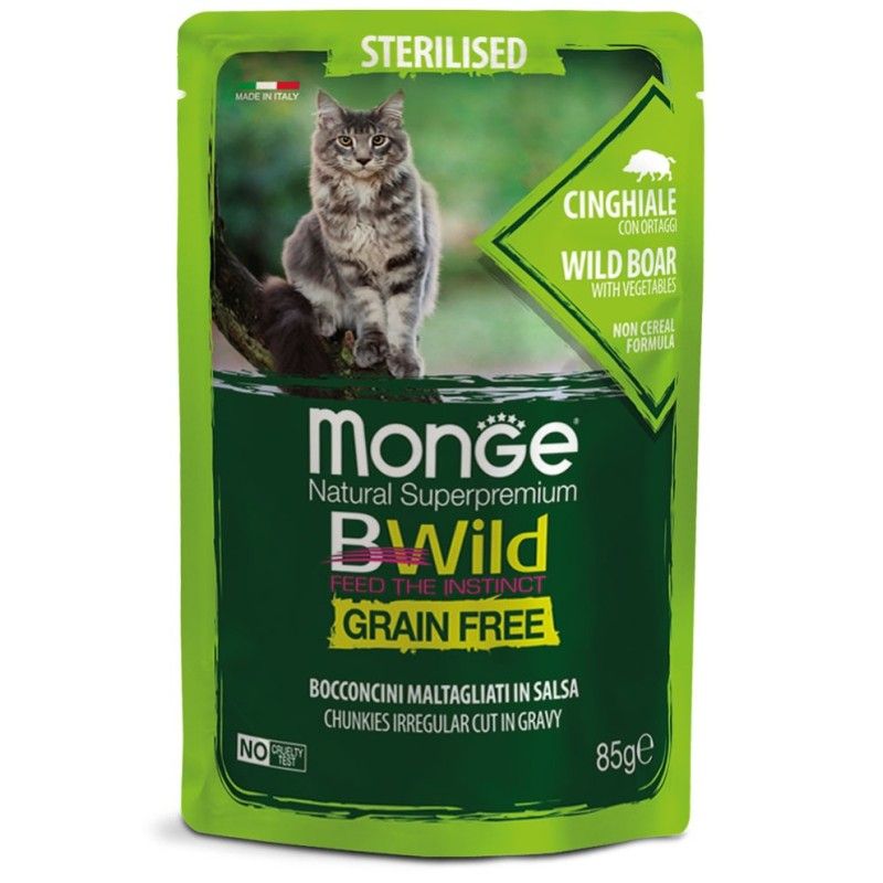 MONGE BWILD BUSTA GR. 85 CINGHIALE ORTAGGI