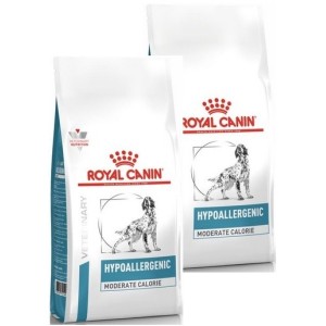 ROYAL CANIN HYPOALLERGENIC MODERATE CALORIE KG. 14 **ACQUISTO MINIMIO 2 SACCHI**prezzo riferito al singolo sacco*