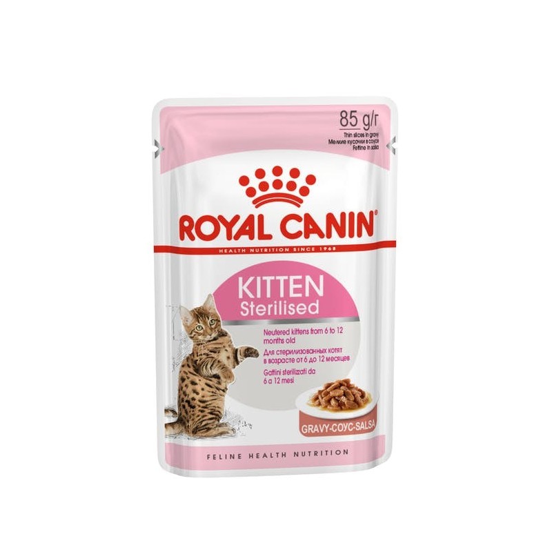 ROYAL CANIN KITTEN STERILISED GR. 85 GRAVY