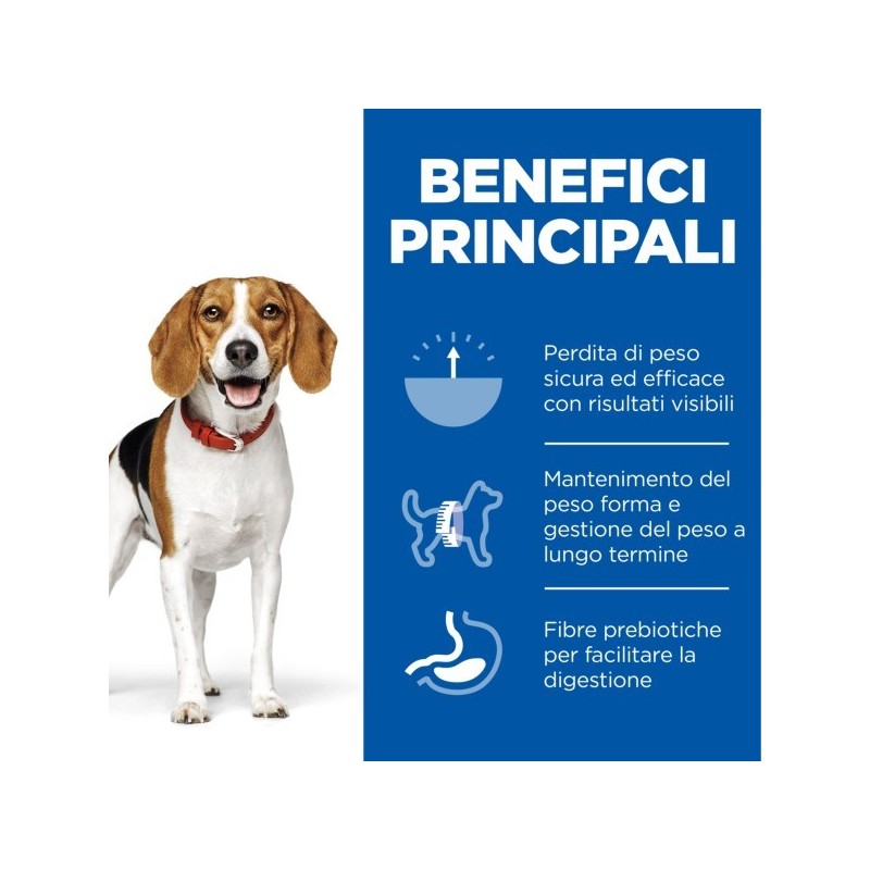 HILL'S SCIENCE PLAN PERFECT WEIGHT MEDIUM ALIMENTO PER CANI CON POLLO KG. 12