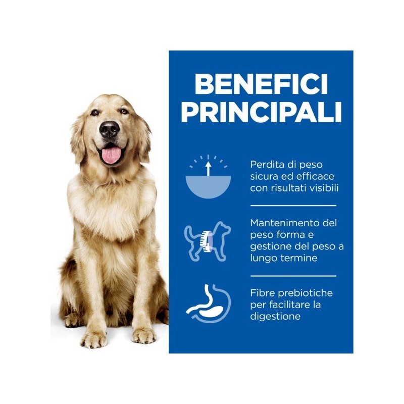 HILL'S SCIENCE PLAN PERFECT WEIGHT LARGE BREED ADULT ALIMENTO PER CANI CON POLLO KG. 12**spedizione omaggio**