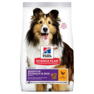 HILL'S SP ADULT SENSITIVE STOMACH & SKIN CON POLLO KG. 12