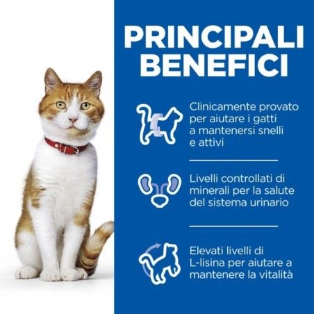 HILL'S SCIENCE PLAN STERILISED CAT ADULT ALIMENTO PER GATTI  CON  POLLO GR. 300