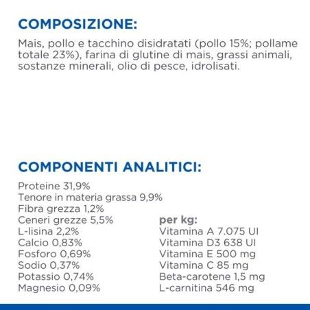 HILL'S SCIENCE PLAN STERILISED CAT ADULT ALIMENTO PER GATTI  CON  POLLO GR. 300