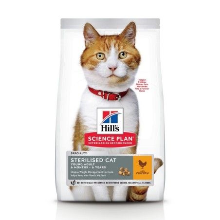 HILL'S SCIENCE PLAN STERILISED CAT ADULT ALIMENTO PER GATTI  CON  POLLO GR. 300