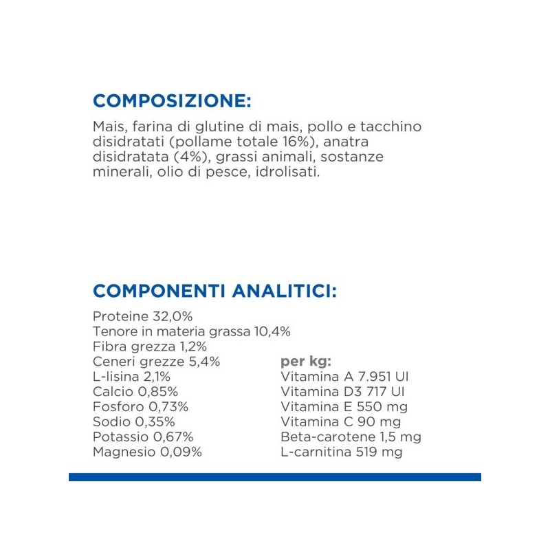 HILL'S SCIENCE PLAN STERILISED CAT ADULT ALIMENTO PER GATTI CON ANATRA KG. 1,5