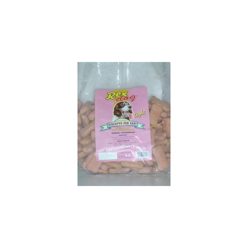 REX BISCOTTI PER CANI LIGHT KG.5