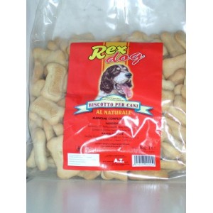 REX BISCOTTI PER CANI NATURALI KG. 1
