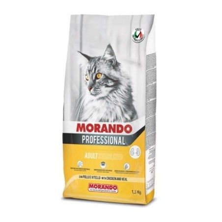 MORANDO CROCC. GATTO STERILIZED POLLO VITELLO KG. 1,5