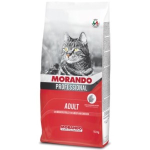 MORANDO CROCC. GATTO MANZO POLLO KG. 15