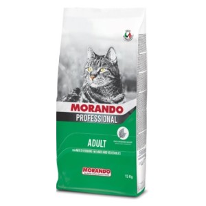 MORANDO CROCC. GATTO MIX VERDURE KG. 15