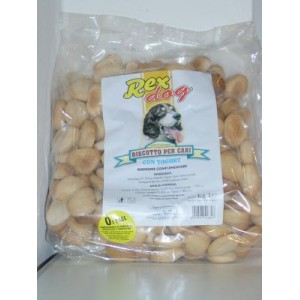 REX BISCOTTI PER CANI YOGURT KG. 1