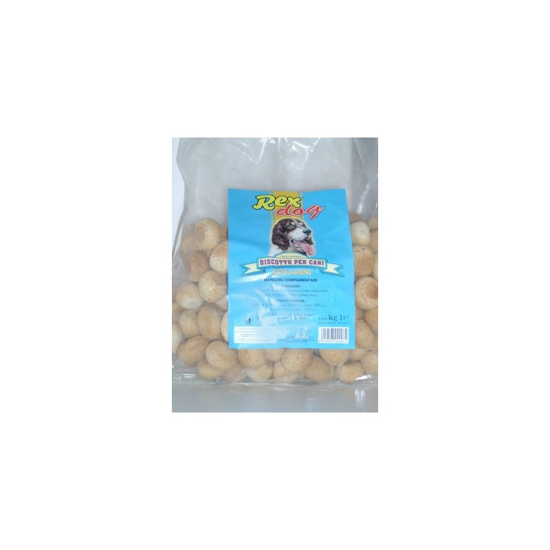 REX BISCOTTI PER CANI PALLINA KG. 1
