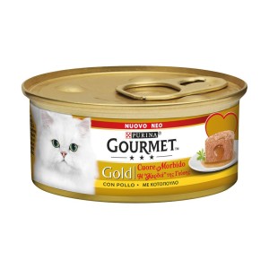 GOURMET GOLD CUORE MORBIDO POLLO GR. 85