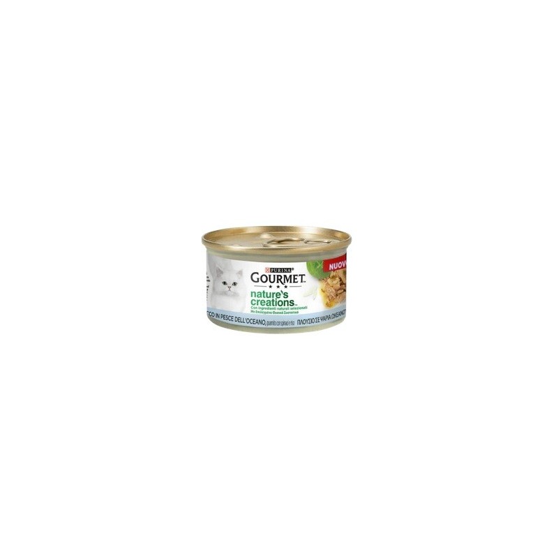 GOURMET NATURE'S C. 85GR PESCE E SPINACI