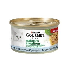 GOURMET NATURE'S C. 85GR PESCE E SPINACI