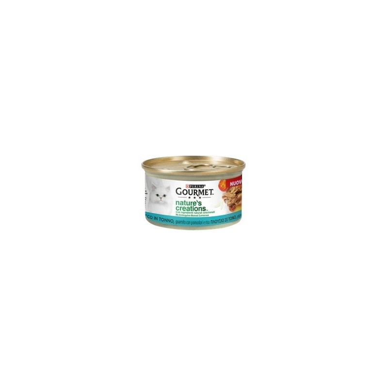 GOURMET NATURE'S C. 85GR TONNO POMODORI RISO