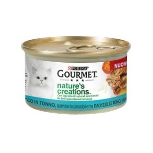 GOURMET NATURE'S C. 85GR TONNO POMODORI RISO