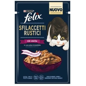 FELIX BUSTA 80 GR SFILACCETTI RUSTICI ANATRA
