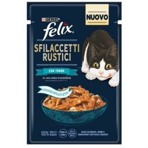 FELIX BUSTA 80 GR SFILACCETTI RUSTICI TONNO