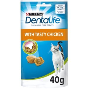 PURINA DENTALIFE CAT GR. 40 POLLO