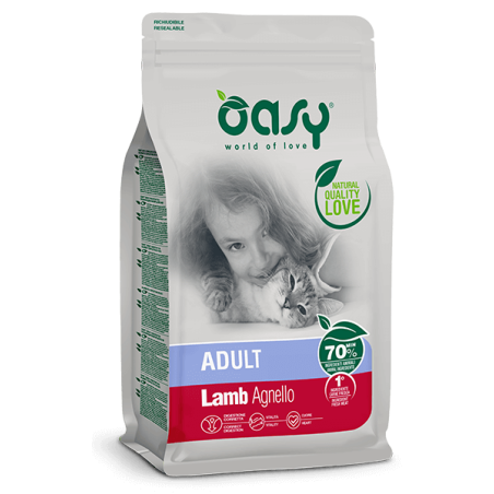 OASY CAT ADULT LAMB KG. 1,5