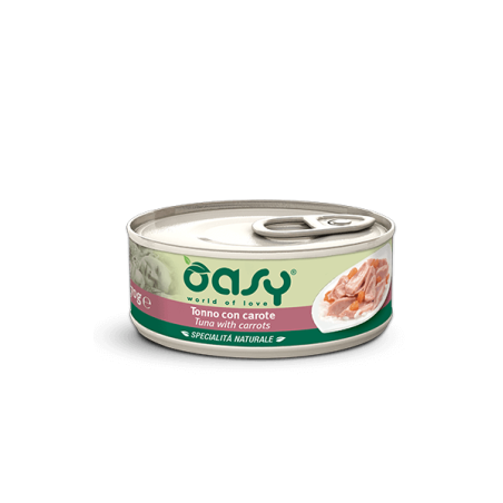 OASY CAT TONNO C/CAROTE 70 GR
