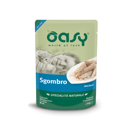 OASY CAT BUSTA NATURALE GR. 70 SGOMBRO