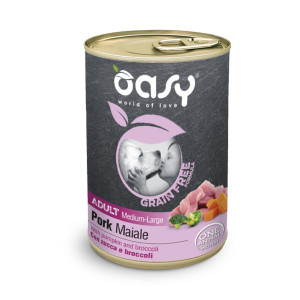 OASY DOG GRAIN FREE AD.PORK GR. 400