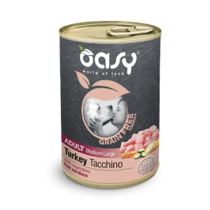 OASY DOG GRAIN FREE AD.TURKEY GR. 400