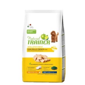 TRAINER NATURAL ADULT SMALL&TOY CON POLLO FRESCO E RISO KG.7