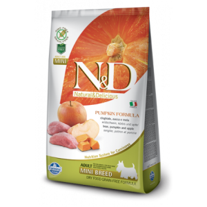 N&D PUMPKIN ADULT MINI CINGHIALE E MELA GR. 800
