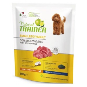 TRAINER NATURAL ADULT SMALL&TOY CON MANZO E RISO GR.800