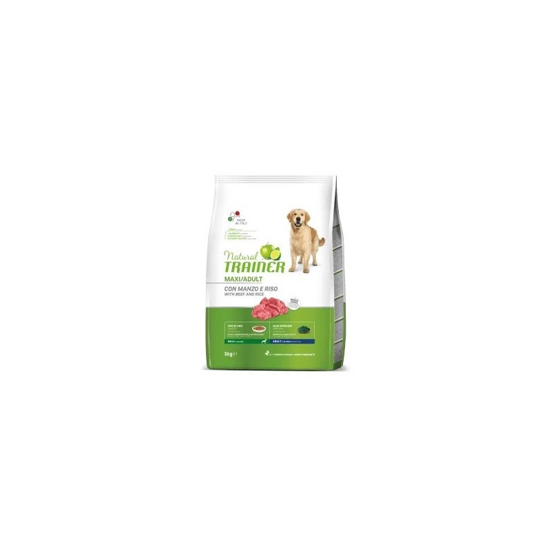 TRAINER DOG NATURAL ADULT MAXI MANZO KG 12
