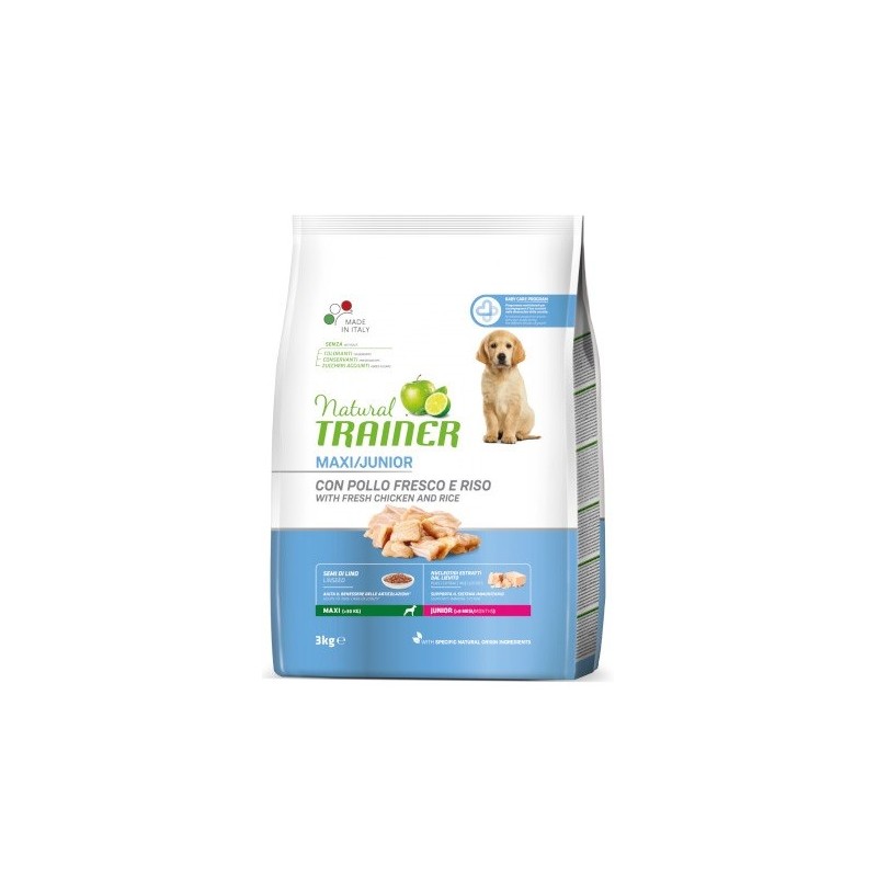 TRAINER DOG NATURAL JUNIOR MAXI KG. 3
