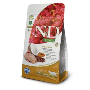FARMINA N&D QUINOA FELINE ADULT SKIN & COAT QUAGLIA KG. 1,5