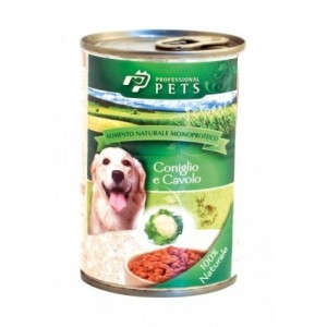 PROF.PET DOG GR. 400 CONIGLIO ZUCCHINE