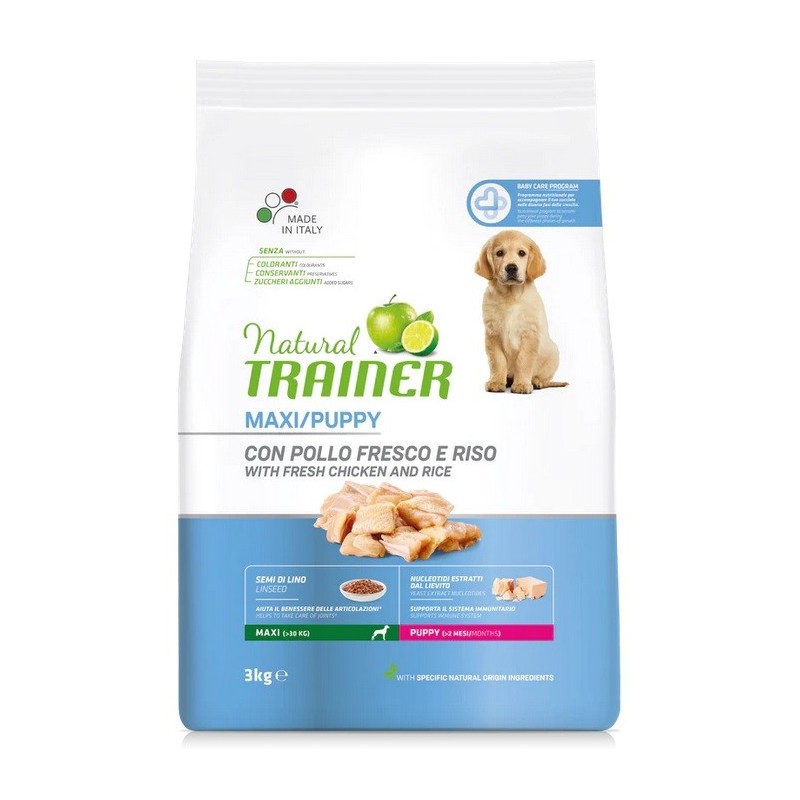TRAINER DOG NATURAL PUPPY MAXI KG. 3