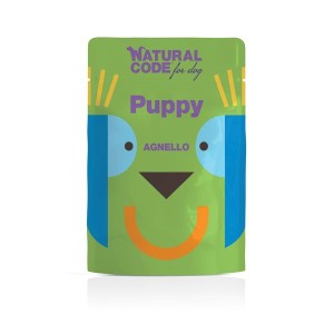 NATURAL CODE DOG BUSTA GR. 100 PUPPY AGNELLO