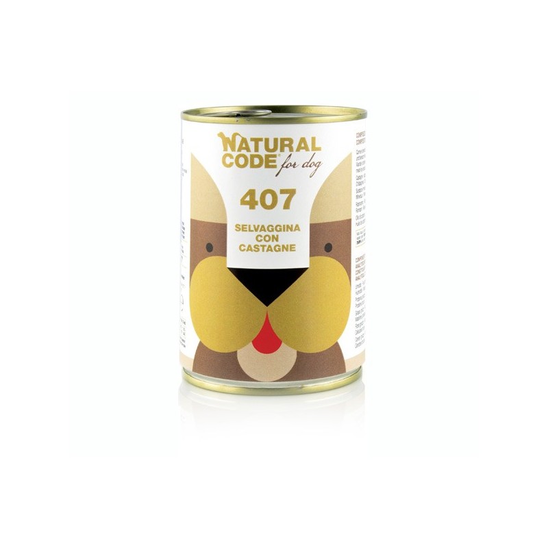 NATURAL CODE GR.400 SELVAGGINA CASTAGNE-407