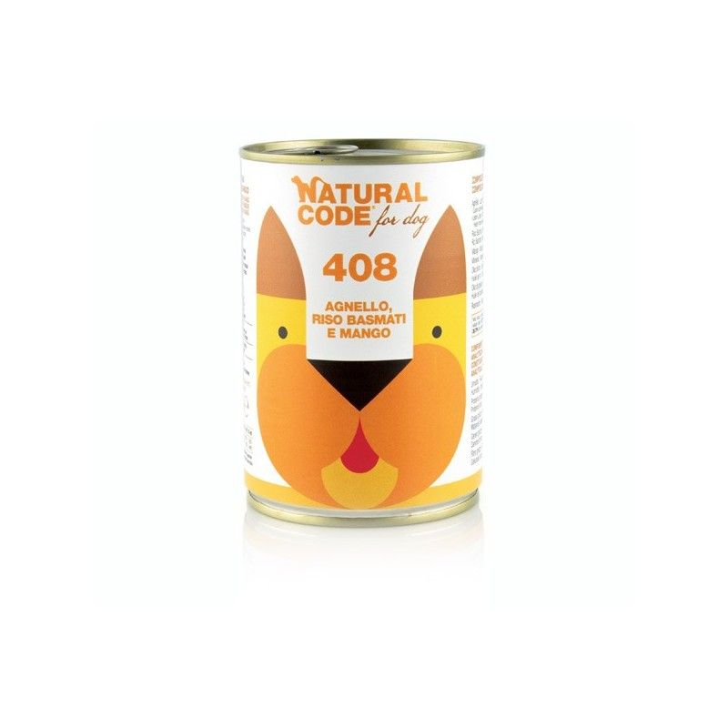 NATURAL CODE GR.400 AGNELLO RISO MANGO-408