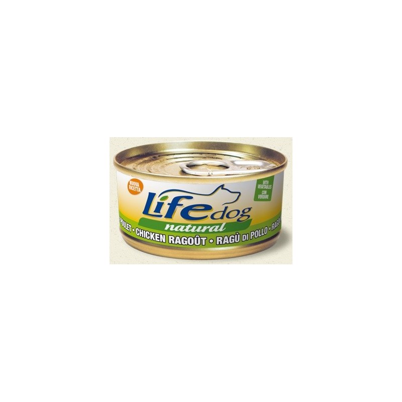 LIFE DOG GR.170 RAGU' POLLO VERDURE