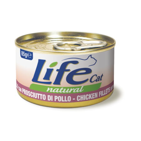 LIFE CAT GR.85 POLLO PROSCIUTTO