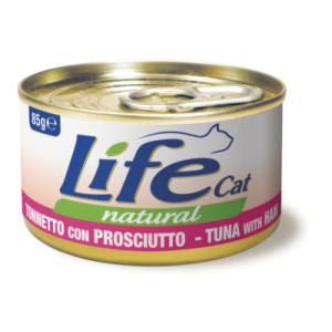 LIFE CAT GR.85 TONNO PROSCIUTTO DI POLLO