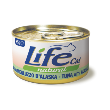 LIFE CAT GR.85 TONNO CON MERLUZZO D'ALASKA