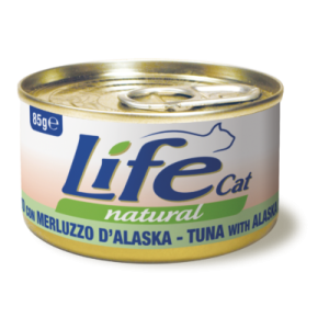 LIFE CAT GR.85 TONNO CON MERLUZZO D'ALASKA