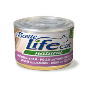 LIFE CAT GR. 150 POLLO PROSCIUTTO E FAGIOLINI VERDI